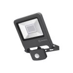 Ledvance LED Breedstraler Endura Zwart 30W 2700lm 100D - 830 Warm Wit | IP44 - Bewegings- en lichtsensor - Symmetrisch
